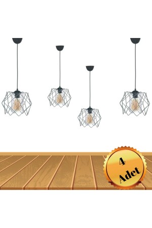 التصميم من النقود الفضية المدمجة ميكا الزجاج متعدد مربع غرفة المعيشة المطبخ الحمام غرفة النوم غرفة الأطفال الشنابل (4 أجهزة) TYC0053180 - MHK Collection