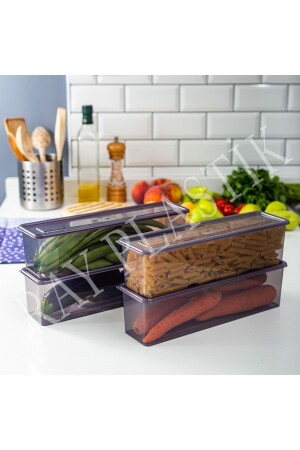 حاوية تخزين 4 قطع مدخنة MNZ RP-0025 - ray plastik