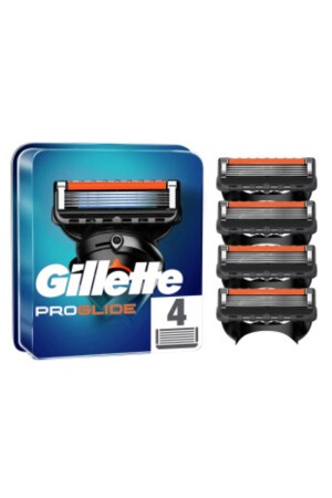 مجموعة من 4 من مقصات MNZ-Fusion Proglide Replacement Razor Set - Gillette