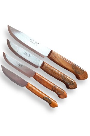 مجموعة من 4 من طراز MNZ-Kichen Knife Set من المصنّع - مجموعة من طرازات المطبخ ذات الجودة العالية - Ali Oğlu Şükrü Umuş