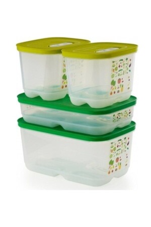 مجموعة من 4 حاويات تخزين MNZ-Sera Tup97 - Tupperware