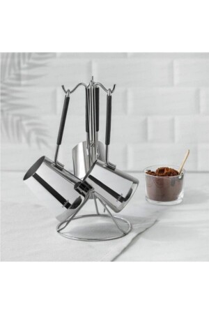 (منز إيفرست) 4 قطعة بركة قهوة - Nehir