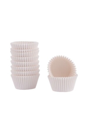 3 No Muffin Cupcake Beyaz Kağıt Kapsül (40X30) - 500'lü TYC00395084820 - 1