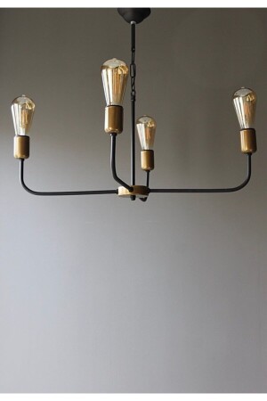 غرفة المعيشة المطبخ 4 قطع ريترو شمعة SDFR3456 - AVİZEVİ