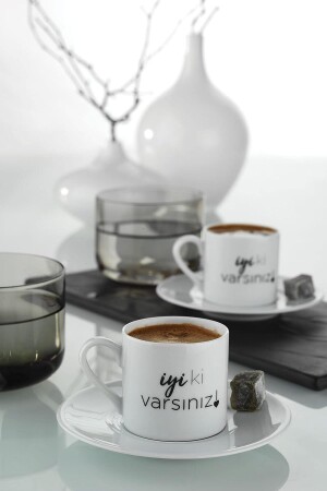 4-teiliges Kaffeeset „Good Luck“ für 2 Personen RU04KT1110807 - 2