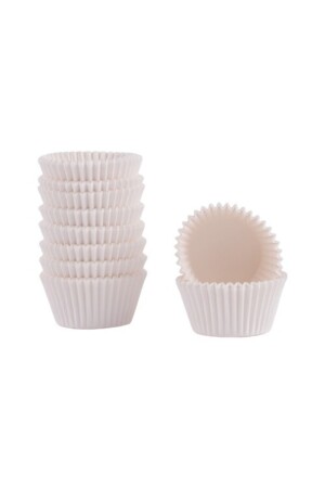 4 weiße Papierkapseln „No Muffin Cupcake“ (50 x 30) – 600 TYC00395084820 - 3