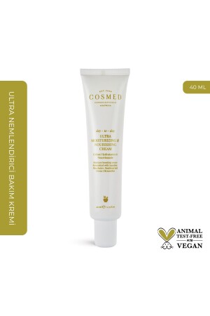 كريم رطوبة يوميًا فوق البنفسجي والغذائي - كريم رطوبة على أساس الماء لرعاية الجلد 40 مل 8699292993200 - COSMED
