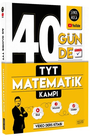 40 Günde TYT Matematik Kampı 9786259905839 - 2