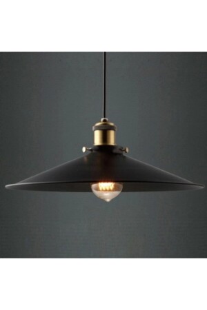 م.ن.ز-ريترو مصباح معلق معدني واحد قطر: 40 سم RIO000760 - RİOLİGHT