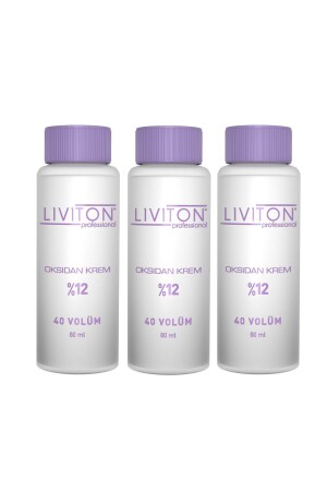 40 Volumen 12 % Mini-Oxidationscreme 3 x 60 ml - 1