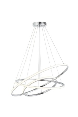 MNZ-40/50/60 كروم كيس لامع ضوء أبيض LED شمعة 3 قطع 40/50/60 - RSCOLLECTIONS