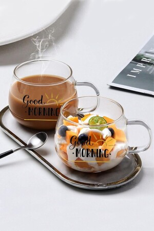 (مينز كوستا) صباح الخير (ميلليتر) 400 مل مقاوم للحرارة (مقطعين من (بوروسيليكات) الزجاجي (مغ Perotti كوستا) جيد - Perotti