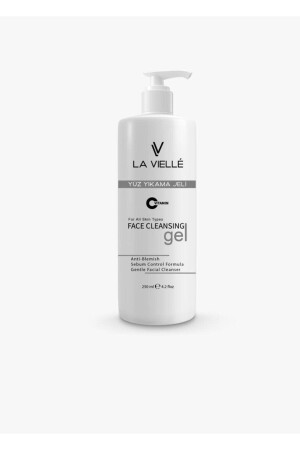 م.ن.ز - مضادة للجول السوداء والثدي - غيل تنظيف الوجه مع فيتامين سي 400 مل غيل الوجه - La Vielle