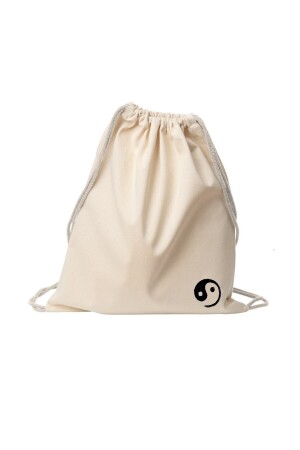 منز-مادة خامة حقيبة ظهر طبيعية 40x45 سم - Çantapak