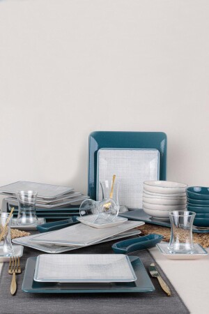 (منيز سييرا) 41 قطعة وجبة الإفطار المخصصة لـ 6 أشخاص 19126 - Keramika