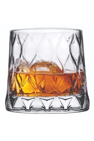 420194 Leafy Whiskyglas 4er-Pack 300 cc - Paşabahçe