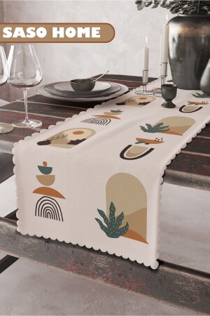 منز-إثني أفريقية السوراليست نمطية الجودة الألياف 45x140 سم ديكوراتي - هدية رينر - Sasohome