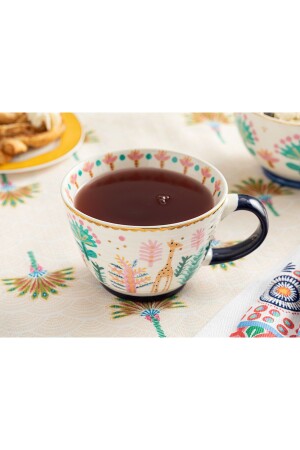 (منز-الرومانسية العاطفية) العظام الجديدة (الصين) القنينة 460 ملي ملي ليبيا البحرية (الأزرق الوردي 10037908 - English Home