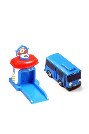 4er Set Tayo Bus und Garage Set Tayo Toys Tayo Bus Garage 32626523230, - 2