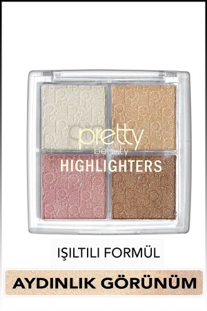 4'lü Highlighter & Aydınlatıcı - 2