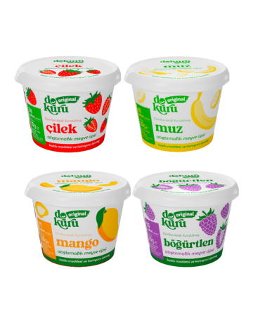 4lü Set Dokuru mango – çilek – muz – böğürtlen - dokuru