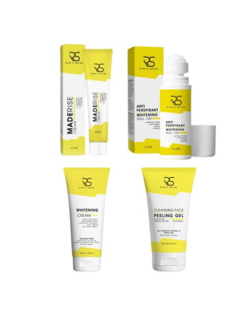 4lü Set Rise And Shine Maderise krem – Roll-on – Beyazlatıcı krem – Pirinç krem - Rise And Shine