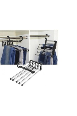 منازل من الداخل من الموضة من الأنسجة الجينز الجنزينات الخلفية 5 في 1 الجنزين رف الخلفية اللون الأبيض - Cmt