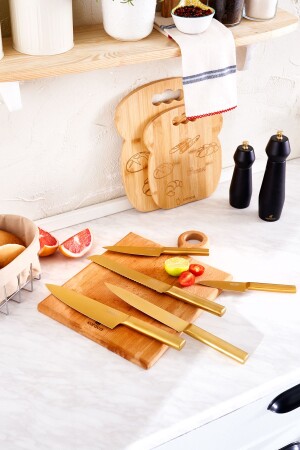 (منز) - أذكى (بريموم) - 5 قطع سكين مجموعة 153. 03. 08. 2558 - Karaca