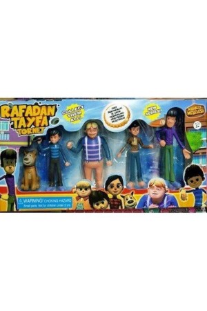 م.ن.ز-رافدان تايفا 5 قطعة شخصية مجموعة أكين زيغزاج كاميل كرات اللحوم حاري ميرت لعبة 5 شخصيات قضية الجوار - Genel Markalar