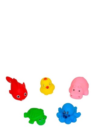 ألعاب حمام جميلة الحيوانات الحلوة مجموعة من 5 8681636420411 - Sozzy Toys