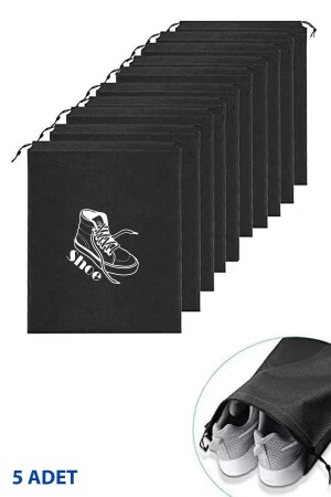 5 ADET Ayakkabı Taşıma ve Saklama Çantası ve Kesesi - Bavul İçi Organizer Torba - Woys Bags