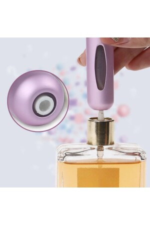 5 Adet Doldurulabilir Mini Parfüm Şişesi DPŞ-02 - 4