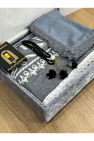 مـنـز-5 قطعة صـلاة مـات السلمو مع هدية صندوق المـار و عروس و عريس - Ayhanhome