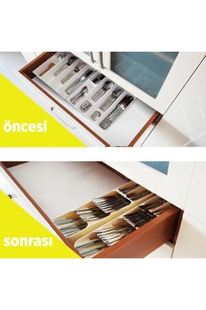 5 Bölmeli Çekmece Kaşıklık - Bıçaklık Drawer Cutlery - 2