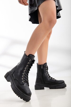 منز-النساء كامل فروة داخل جراحة العظام مضمونة 5 سم لا تنزلق المطاط وحيد جدا خفيفة الأحذية أسود Erl. ZB1300 - MPP