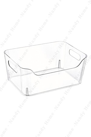 5 Lt Clear Buzdolabı & Dolap Içi Düzenleyici Organizer 3 Adet 27x19x11-5 Cm - 5