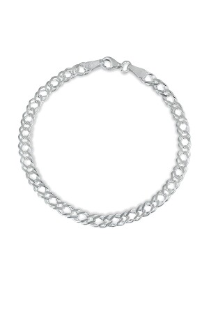 5 mm Rambo 925 Sterling Silber Herren-Kettenarmband Veb-5205 - 5