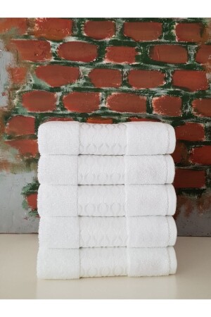 منشفة من 5 قطع من MNZ-Elissa - بيضاء PRA-1332743-0241 - Özdilek