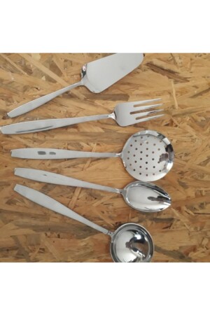 مجموعة خدمة سادة 5 قطع من طراز MNZ-Sahra Sade 23000034 - Nehir