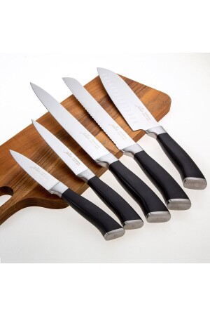 مجموعة سكين من 5 قطع من طراز MNZ-Utsuri - Jumbo