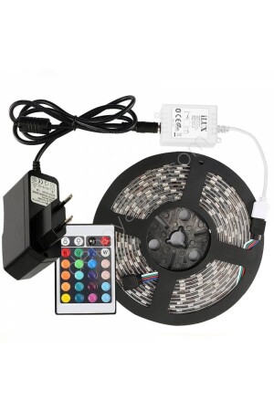 5 Mt animierte Plug-and-Play-gesteuerte RGB-Lichtleistenbeleuchtung - 2