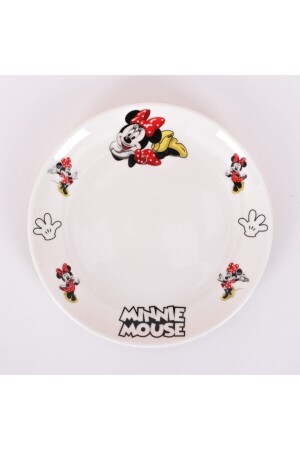 5 Parça Minnie Mouse Desenli Porselen Çocuk Yemek Takımı TBK200MNNMS5 - 5