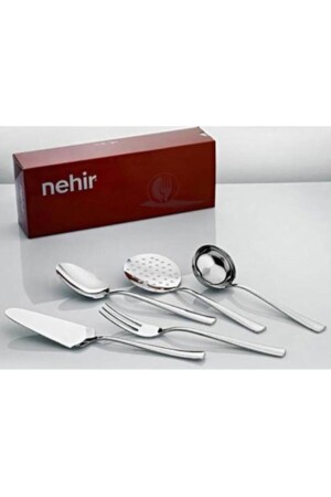 مجموعة الخدمات من منطقة (منز-ساحرة) - 5 قطع من الأطباق الخدمية مجموعة الخدمات sah019 - Nehir