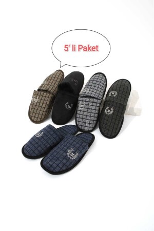 5 Stück M Winterpantoffeln Hauspantoffeln Mitgift Bundle Set Gästepantoffeln MD23053 - 1