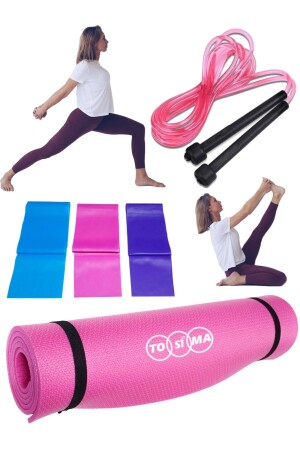 5-teiliges Pilates-Set, Übungsset, Pilates-Matte, Yoga-Matte, Pilates-Matten-Set - 1