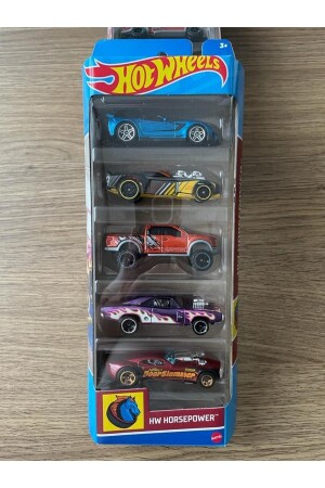 5 Wagenset Hw PS Ferrari - Ford Raptor - 1