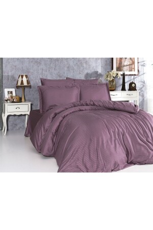 MNZ-5 نجمة فندق فاخر نوع مزدوج مطاط سطحات ساتيين غطاء غطاء مجموعة PAMUKSATENNEV - GASEL ÇARŞI