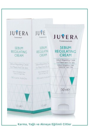 كريم التوازن والرطوبة من النخيل من النخيل والحمل 50 مل 8682665350014 01 002 - JUVERA Cosmeceuticals