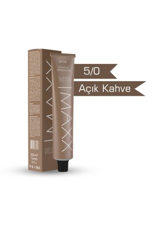 5.0 Açık Kahve Krem Tüp Boya -60ml - 2