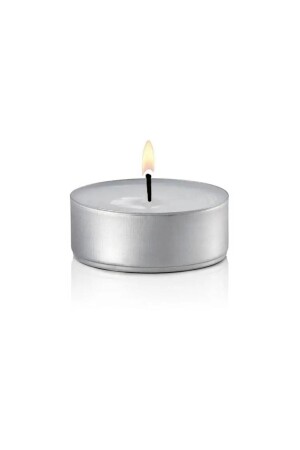 50 Adet 6 Gram Tealight Mum 1. Kalite Tealight Beyaz - 7